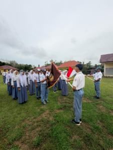 Pelantikan Pengurus OSIS SMAN 5 Buntok Periode 2025 – 2026